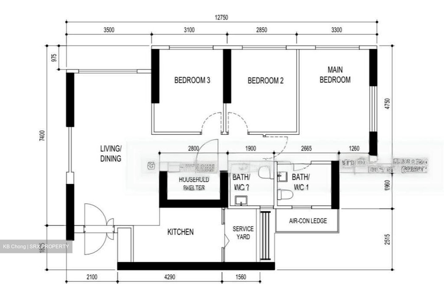 Kempas Road (Kallang/Whampoa), HDB 4 Rooms #476262731